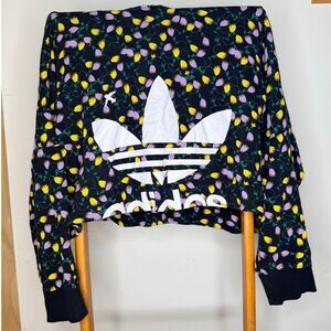 Adidas Ladies Half Crop Hoodie